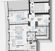 Architekturbüro Weishaupt München I Dachgeschossausbau mit zusätzlichem außenliegenden Lift